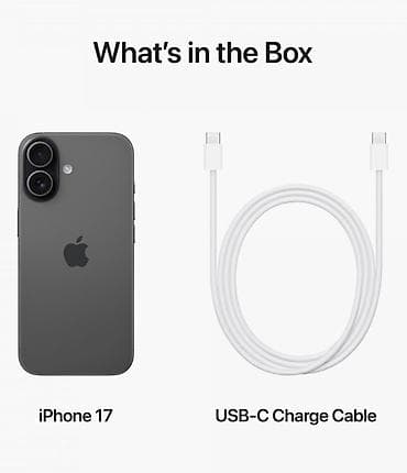 apple iphone gb: IPhone 17, Новый, 256 ГБ, Черный — 2