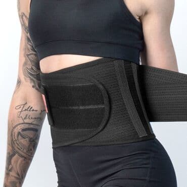 Пульсоксиметры: Корсет бандаж поясной для спины, тренировки, после родов Унисекс — 5