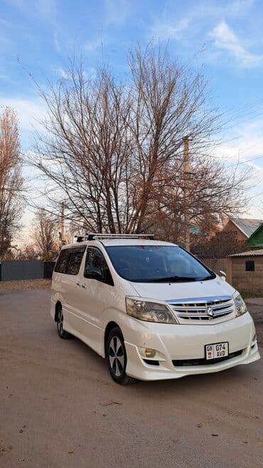 авто из кореи в наличии в бишкеке: Toyota Alphard: 2005 г., 3 л, Автомат, Бензиновая, Минивэн — 2