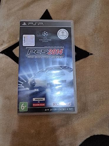 Продаю игру на псп, Pes14. с мануалом, почти не использованный. цена