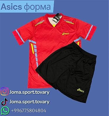 under armaur: Спортивная форма Asics — комплект из футболки и шорт. - Футболка — 1