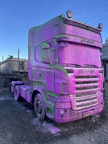 Тягач, Scania, Самосвал