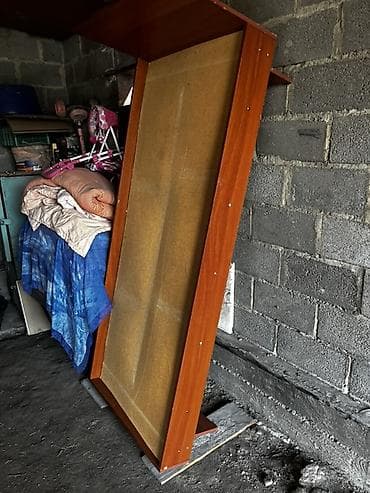 кровать в стиле лофт: Двухъярусная детская кровать, ЛДСП — 1