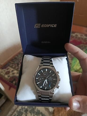 Аксессуарлар: СРОЧНО ПРОДАЮ CASIO Edifice — многофункциональные мужские часы с — 5