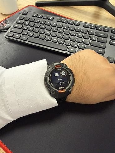 garmin bishkek: Garmin Instinct 3 Solar — защищённые GPS‑смарт‑часы с солнечной — 2