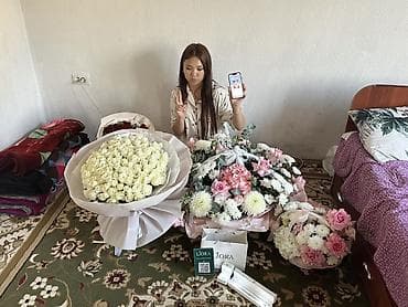 рыбки с аквариумом: Пышные цветочные композиции и букеты - Авторские букеты и большие — 3