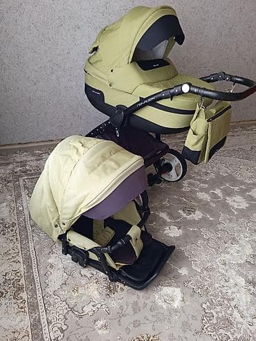 Коляски: Детская коляска 2 в 1 Riko (R-Flex) + стульчик для кормления в подарок — 2