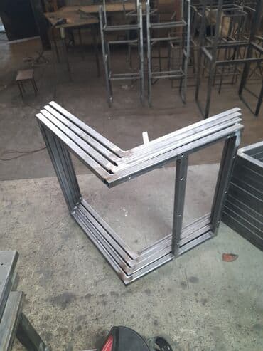 офисные мебели бишкек: ЛОФТ стилиндеки стол стул.диван, кроват, качели жана башка мебелдерине — 16