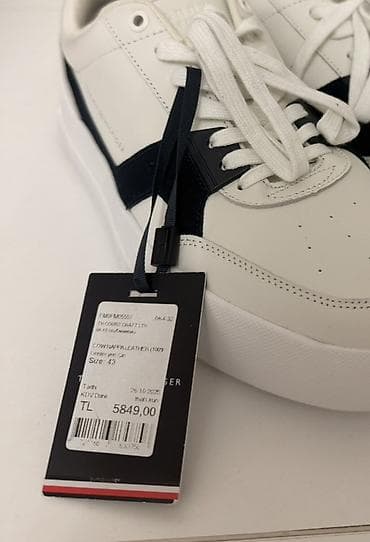 stan smith: Мужские кроссовки, 43, Tommy Hilfiger, Новый, цвет - Белый, Самовывоз, Платная доставка — 5