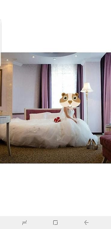 Личные вещи: Свадебное платье, Со шлейфом, Б/у — 2