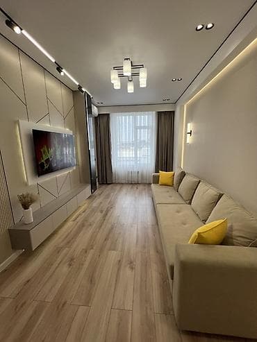 2 комнаты, 57 м², Элитка, 4 этаж, Дизайнерский ремонт