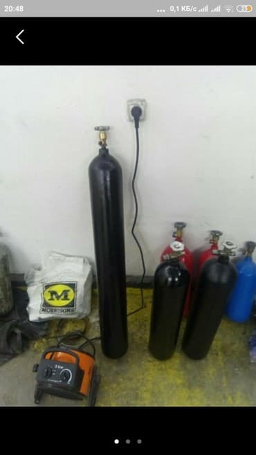 заправка газовых баллонов цена: Продаю углекислотный для пива кислородный углекислого газа — 2