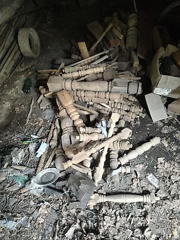 реставрация дерево: Готовая балясина, Материал: Дерево, Для лестницы — 2