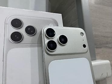 redmi 4x: IPhone 17 Pro Max, Новый, 256 ГБ, Белый, Чехол, Коробка, 89 % — 2