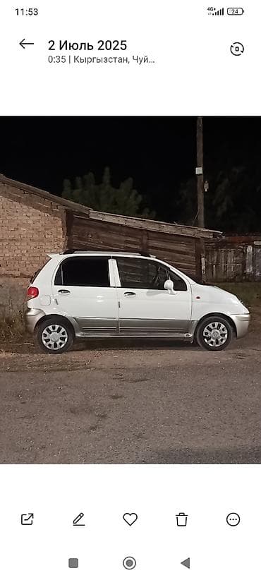 марат авто: Daewoo Matiz: 2003 г., 0.8 л, Автомат, Бензин, Хэтчбэк — 2
