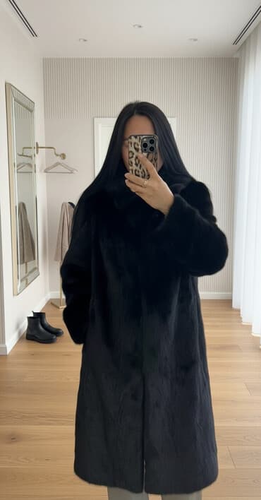 липотрим как отличить подделку: Шуба, Норка, Длинная модель, M, L, XL — 1