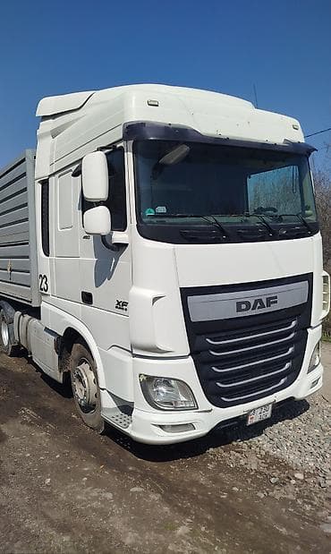 Транспорт: Тягач, DAF, 2014 г., Бортовой — 3