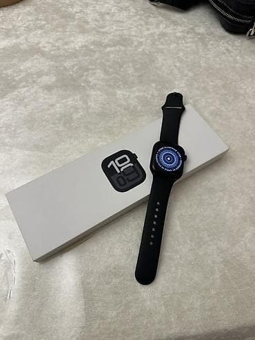 trex 2: Смарт‑часы Apple Watch 10, алюминиевый корпус 42 мм, цвет черный — 1