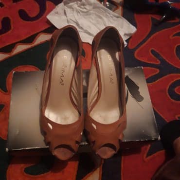 туфли беж цвет: Женские туфли с открытым носиком.кожаные брала в лионе фирма "priмa" — 2