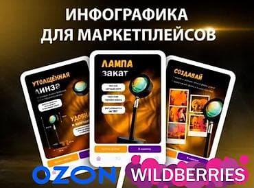 Инфографика для маркетплейсов Профессиональная разработка продающих