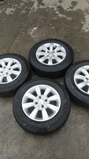 Аксессуары и тюнинг: Литые Диски R 14 Комплект, отверстий - 4, Б/у — 4