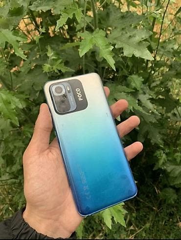iphone 5c: Poco M5s, Б/у, 128 ГБ, цвет - Синий, 2 SIM — 2