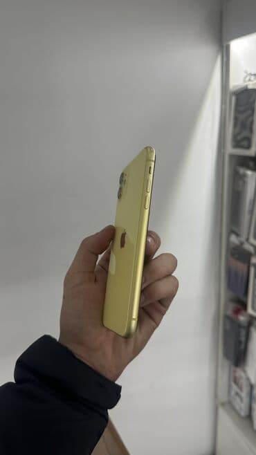 манитор ош: IPhone 11, Б/у, 128 ГБ, Желтый, 85 % — 6