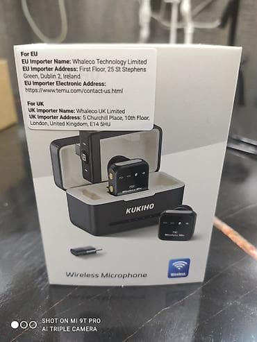 macbook pro m1 pro: Беспроводная микрофонная система KUKIHO Комплект для записи голоса и — 1