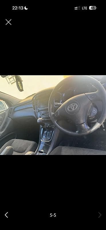 prius plus: Toyota Kluger: 2001 г., 2.4 л, Автомат, Бензин, Кроссовер — 2