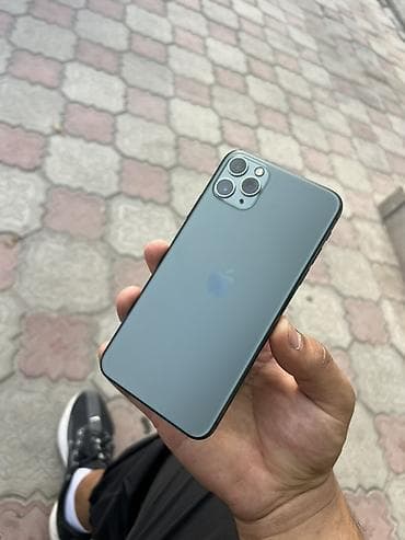 IPhone 11 Pro Max, Колдонулган, 64 ГБ, Matte Midnight Green, 71 % lalafo.kg да IPhone 11 Pro Max, Колдонулган, 64 ГБ, Matte Midnight Green, 71 %