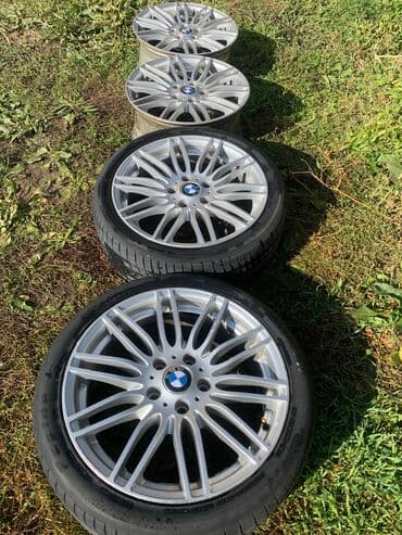 зимние шины на ниву 21214: Литые Диски R 18 BMW, Комплект, отверстий - 5, Б/у — 3