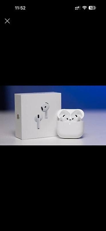 hoco eq5: Apple AirPods 4 — беспроводные наушники с активным шумоподавлением — 1