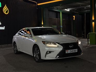 Продажа авто: Lexus ES: 2016 г., 2.5 л, Автомат, Гибрид, Седан — 2