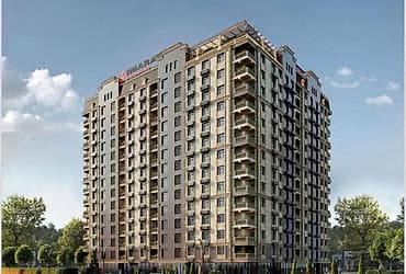 osh flat: 1 комната, 47 м², Южная Магистраль Элитка, 10 этаж, ПСО (под самоотделку) — 1