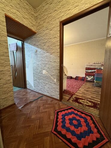 двухкомнатная квартира аламедин 1: 1 комната, 33 м², 105 серия, 6 этаж, Старый ремонт — 8