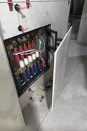 скрытые люки: Скрытый ревизионный люк под плитку/керамогранит с поворотно-выдвижным — 2