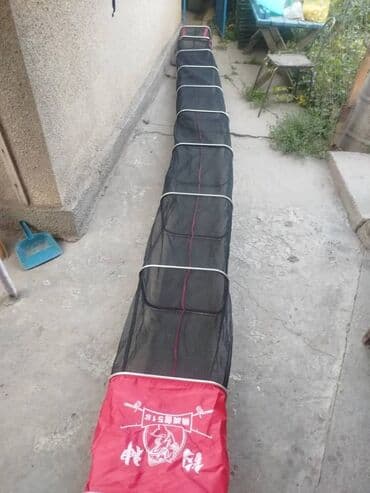 купить прикормочный кораблик для рыбалки: Садок для рыбалки. Длина 5 метров. 40×30 см. Новый в упаковке. Цена — 1