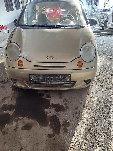 avante xd: Daewoo Matiz, хэтчбек 5‑дверный, золотистый цвет. Автомобиль после — 6