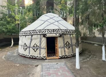 Музыкальные инструменты: Аренда юрты, Каркас Деревянный, 85 баш, С полом — 2