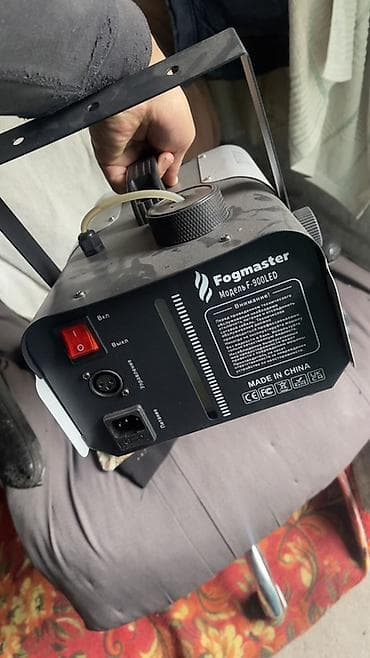 Дым-машина Fogmaster F-900LED, 900 Вт Описание: - Сценическая at lalafo.kg Дым-машина Fogmaster F-900LED, 900 Вт Описание: - Сценическая