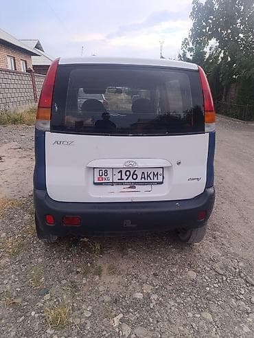 Унаа: Hyundai Atos: 2000 г., 1 л, Кол менен иштөөчү, Бензин, Хетчбек — 4