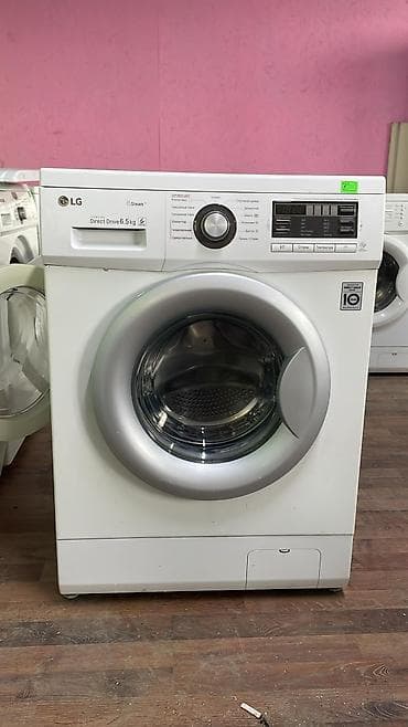 паровой: Стиральная машина автомат, Б/у, LG, До 7 кг, Фронтальная, Оптом — 1