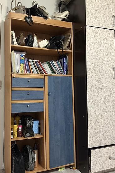 Шкафы: Шифоньер, шкаф для одежды, Прямой, ЛДСП — 2