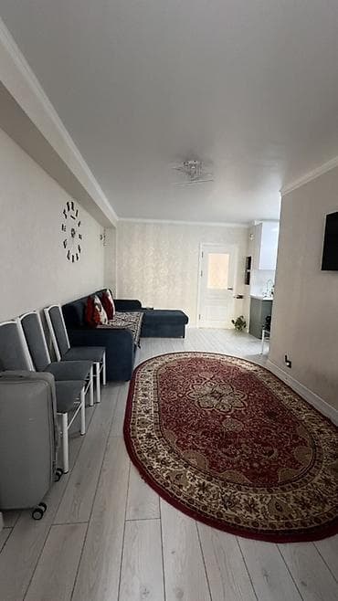 2 комнаты, 60 м², Ак-Орго ж/м Элитка, 7 этаж, Свежий ремонт — 4
