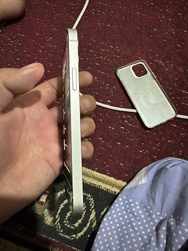 iphone 12 pro maz: IPhone 12, Б/у, 64 ГБ, Белый, Чехол, 75 % — 3