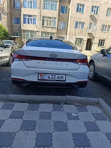 hyndai elantra: Hyundai Avante: 2021 г., 1.6 л, Автомат, Бензин, Седан — 4