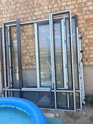 projector screen: Готовое пластиковое окно, Тип окна: Панорамные, Без установки, Без рассрочки — 1
