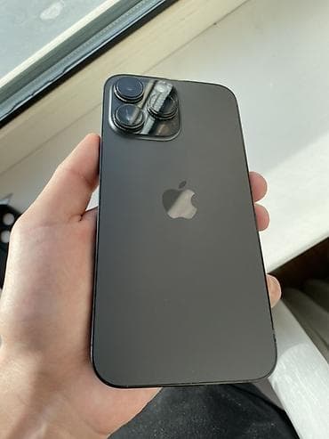 IPhone 14 Pro Max, Б/у, 256 ГБ, Черный, 82 %