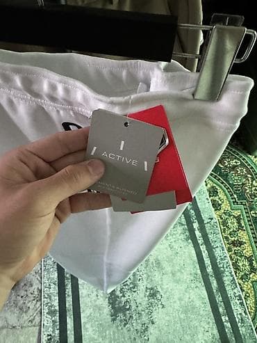 спортивний штаны брюки: Белые спортивные брюки ACTIVE - Размер: XL (указан на ярлыке) - — 2