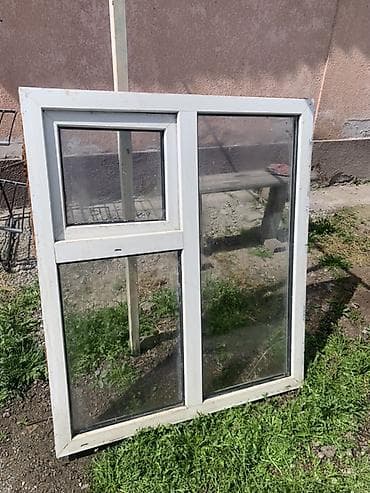 Готовое пластиковое окно, Тип окна: Стандартные, Декоративные особенности: Фрамуга, Без установки, Без рассрочки